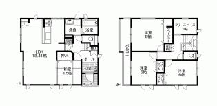 Floor plan. 28.5 million yen, 4LDK, Land area 131.59 sq m , Building area 109.08 sq m