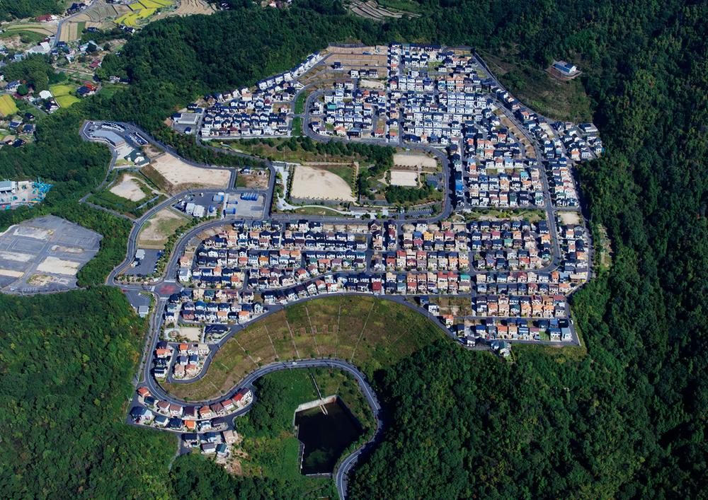 aerial photograph. It is seen from the sky site (April 2013) Shooting