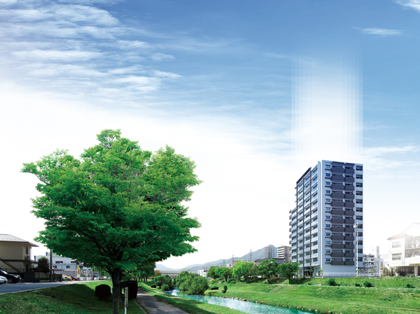 Those that were CG synthesized Rendering to those taken from the local vicinity in July 2012, In fact a slightly different.