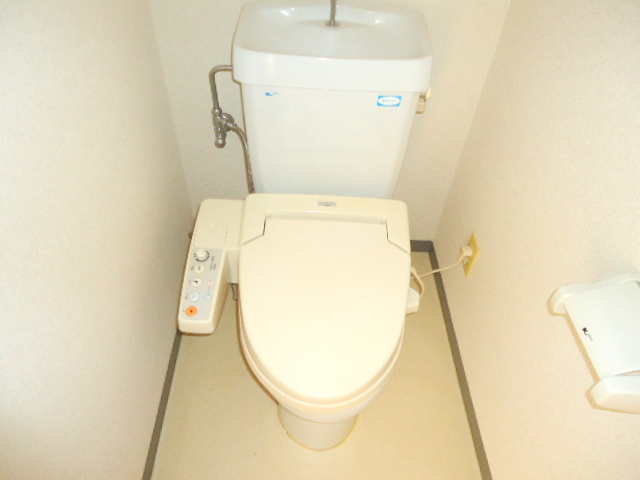 Toilet. Also has a bidet!