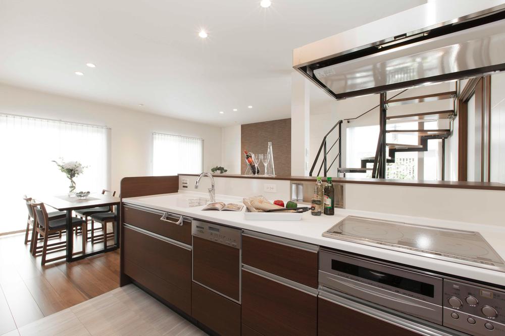 Building plan example (introspection photo).  [reference] Energia stage Ujinakanda chome model house  ~ dining ・ kitchen ~