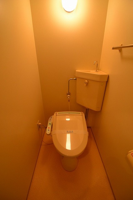 Toilet. ☆ It is a restroom space ☆