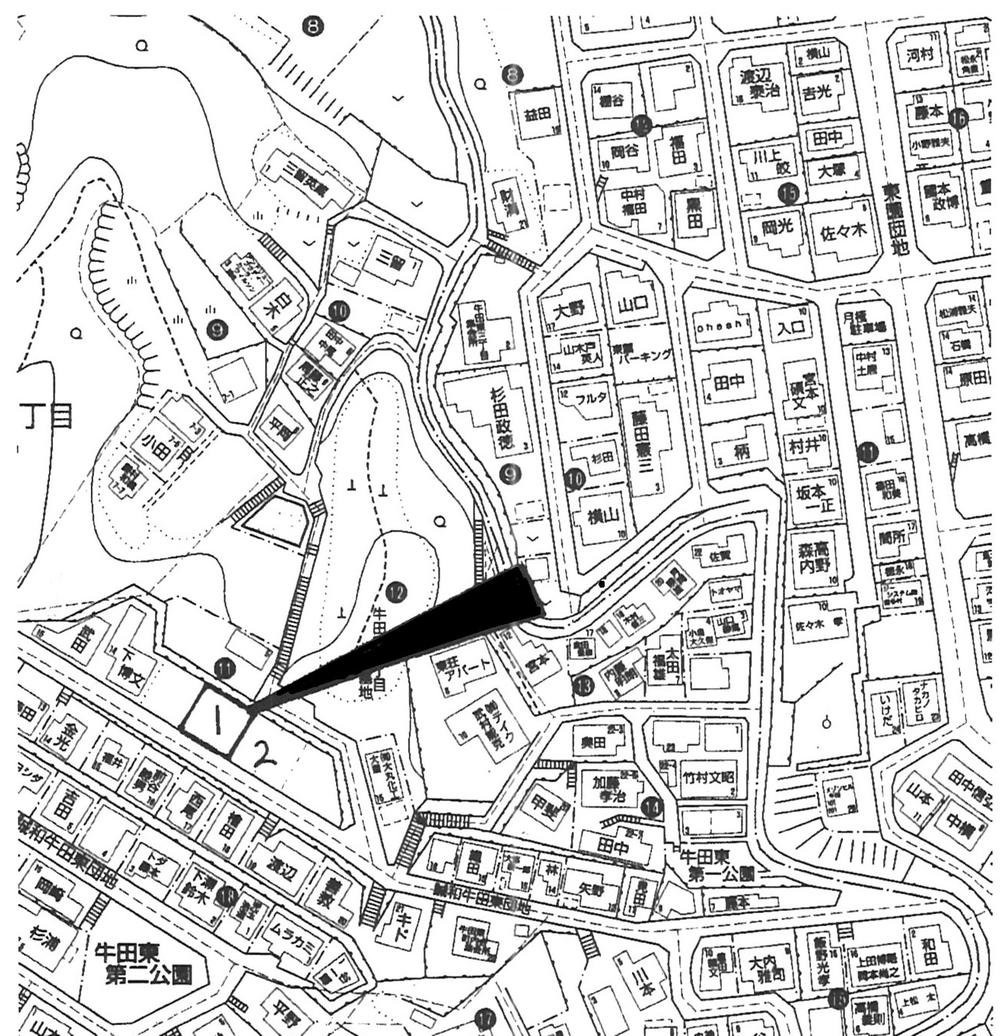 Local guide map. If you do not know, please contact us at 082-254-1400 (Kawamoto).