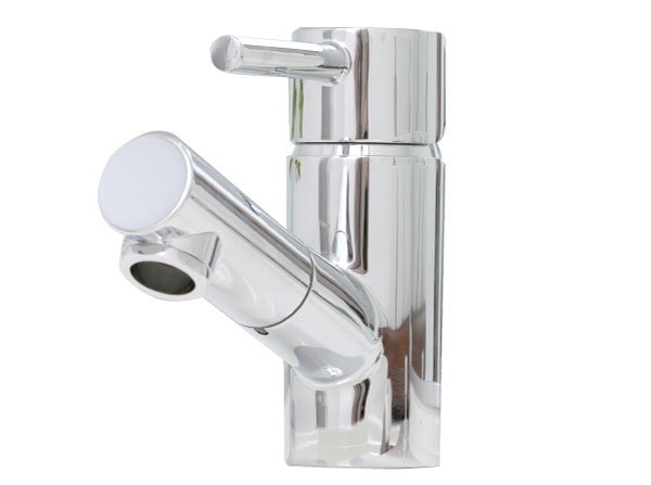 Bathing-wash room.  [Mono style single lever multi-basin] With pull out the spout, Basin also in such as vases of water bowl and wash bowl of cleaning with a convenient single-lever multi-faucet.