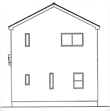 Rendering (appearance). West side elevational view