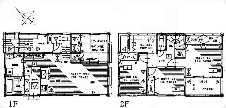 Floor plan. 30,800,000 yen, 4LDK, Land area 132.26 sq m , Building area 107.64 sq m