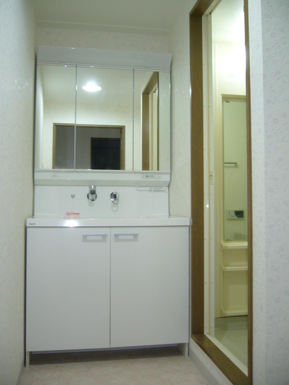 Wash basin, toilet. Vanity (2013 November shooting)
