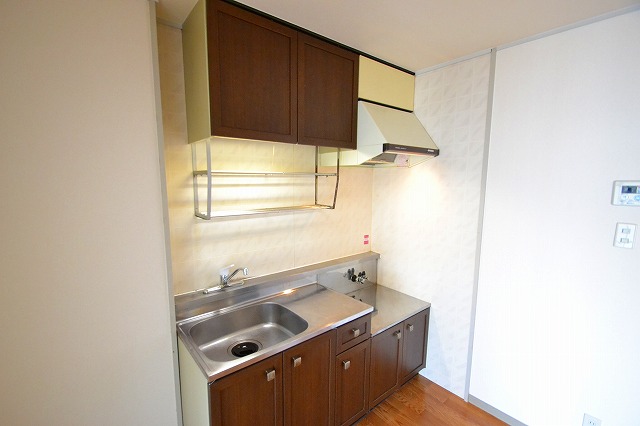 Kitchen.  ☆ It is fashionable kitchen of brown ☆