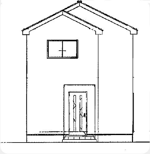 Rendering (appearance). 1 Building West side elevational view