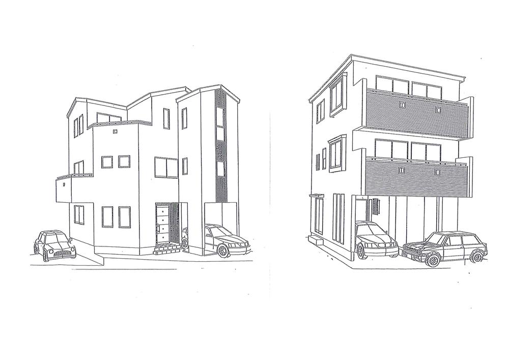 Rendering (appearance). (No. 5 No. 6 Building) Rendering