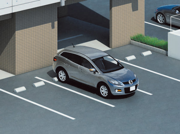 Features of the building.  [Equipped with a flat parking lot of all households worth on site] 31 cars ensure a plane parking lot of the (electric vehicles including one for the space charge) on site. Choosing a car model, Loading and unloading is also smooth. (Plane parking Rendering)