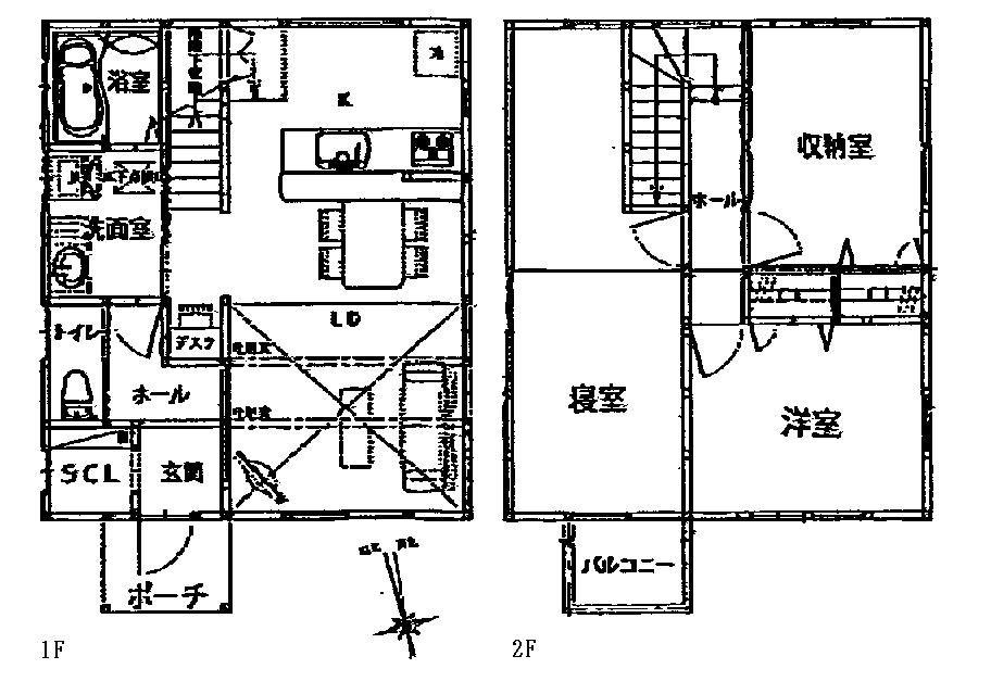 Floor plan. 37,900,000 yen, 3LDK + S (storeroom), Land area 110.84 sq m , Building area 92.74 sq m
