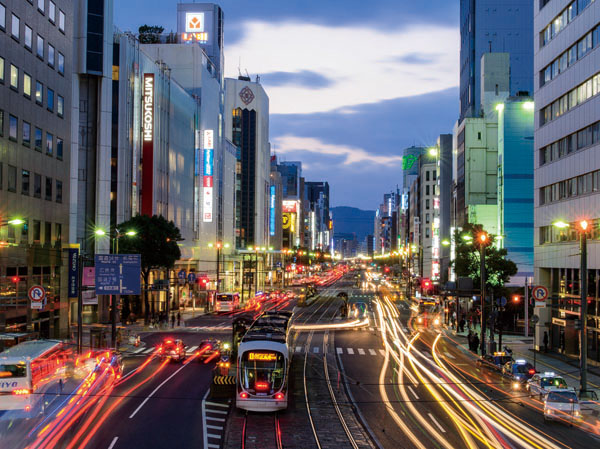 Hatchobori (1200m) ◎ 15-minute walk ◎ bicycle about 6 minutes