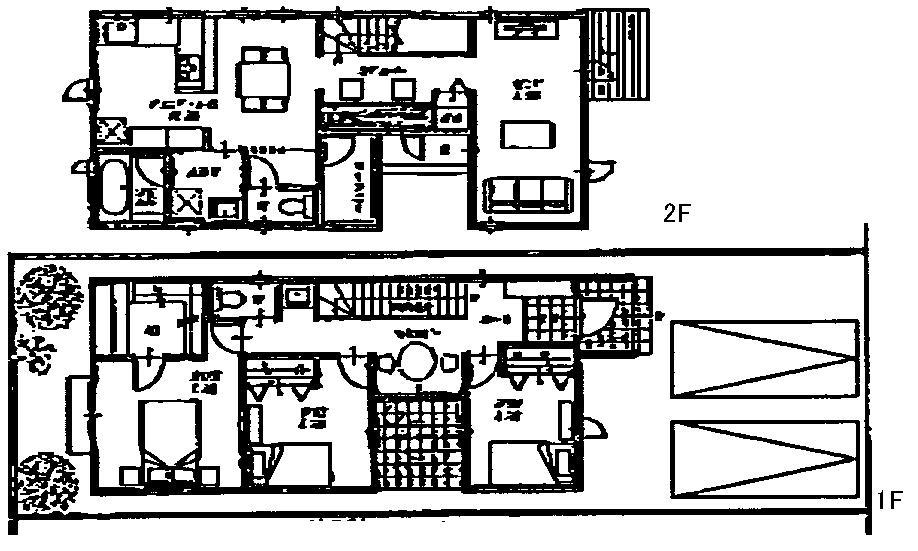 Floor plan. 48,500,000 yen, 3LDK, Land area 130.88 sq m , Building area 104.96 sq m