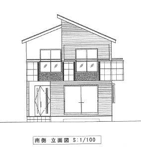 Construction completion expected view. Elevation