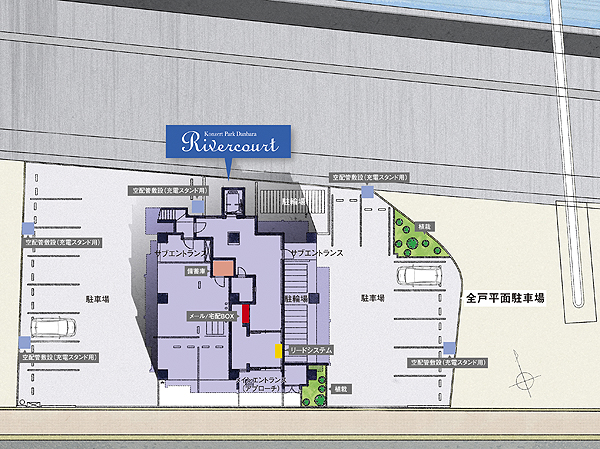 Site layout (which was raised to draw on the basis of the drawings, In fact a slightly different. )