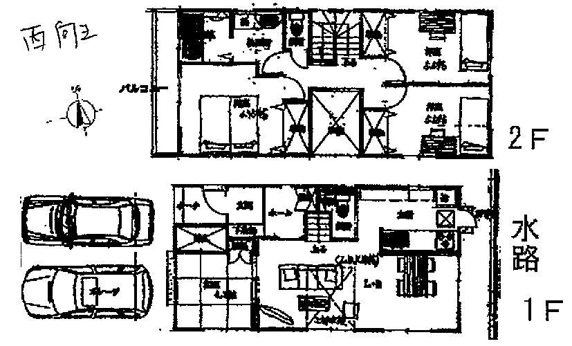 Floor plan. 33,500,000 yen, 4LDK, Land area 102.03 sq m , Building area 98.12 sq m
