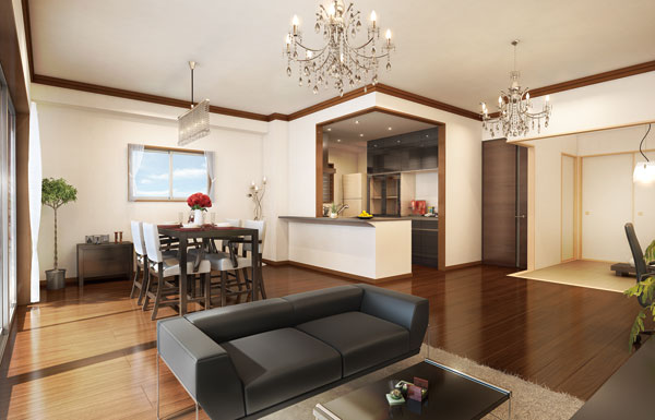 Living.  [living] Rendering