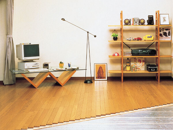 Interior.  [Hot water floor heating] living ・ Installing a floor heating system of hot-water in the kitchen as well as dining. It has hot water pipe is laid under the flooring, Hot water flowing through the pipe is warmed up evenly on the floor, It warms the entire room with radiant heat. (Same specifications)