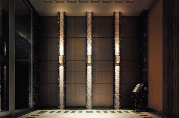 Entrance wind dividing room Rendering (in fact a somewhat different in those that caused draw on the basis of the drawings)