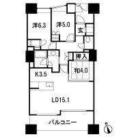 Floor: 3LDK + WIC + SIC, the occupied area: 77.21 sq m, Price: 42.6 million yen