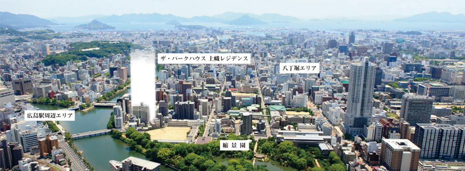 The ・ Park House Kaminobori Residence. (living ・ kitchen ・ bath ・ bathroom ・ toilet ・ balcony ・ terrace ・ Private garden ・ Storage, etc.)