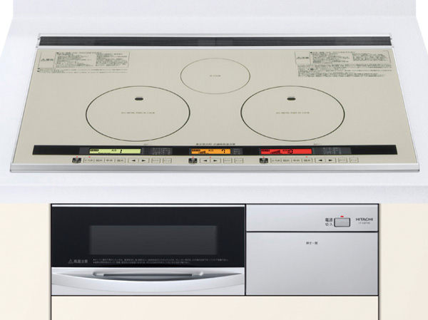 Kitchen.  [IH cooking heater] Also little scattering of oil at the time of easy temperature control deep-fried food, Clean and safe IH cooking heater. Also easy day-to-day care. (Indoor photo was taken the "Sun City Mansion" model room, Facility ・ Specifications, etc. You can check. The room is different from the one of this sale. All of the amenities are the same specification)