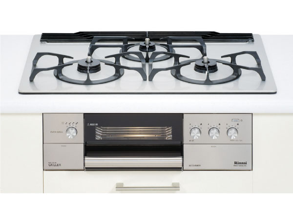 Kitchen.  [Design and high heat attractive "Derishia ・ Gurire "] Shield burner there is no gap, Prevent the entry of spilled boiled. Flat metal top plate is hard scorching, Since the surface is flat dirt also Otose lightly. Gotoku sense of stability well rugged new model, Wide shape to take firm and pot. Movement of the pot is also just as it slides. Firepower, Ease of use also was aimed at full-fledged professional.  ※ All amenities of the web is the same specification