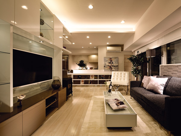 Living.  [living ・ dining] (Model Room C type)