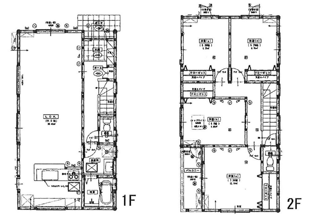 Floor plan. 38,900,000 yen, 4LDK, Land area 112.05 sq m , Building area 109.07 sq m