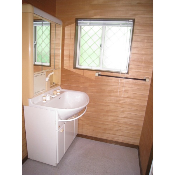 Washroom. Shampoo dresser