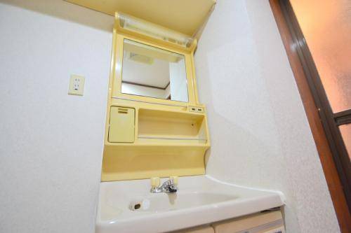 Washroom. Bathroom vanity