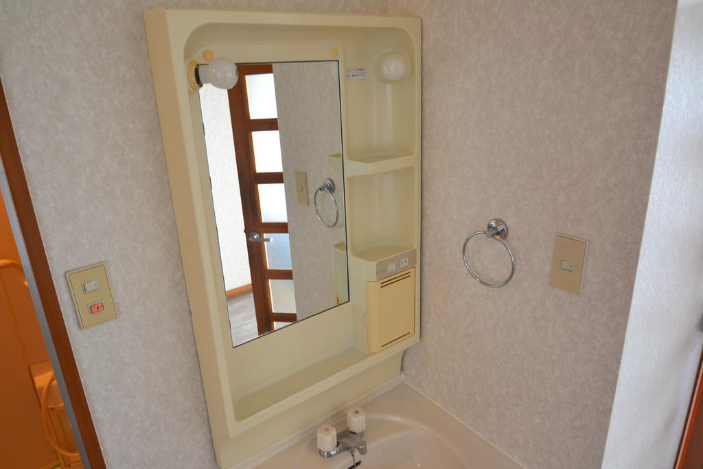 Washroom. Independent wash basin