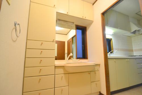 Washroom. Shampoo dresser