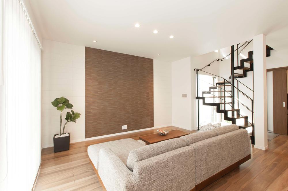 Building plan example (introspection photo).  [reference] Energia stage Ujinakanda chome model house  ~ living ~