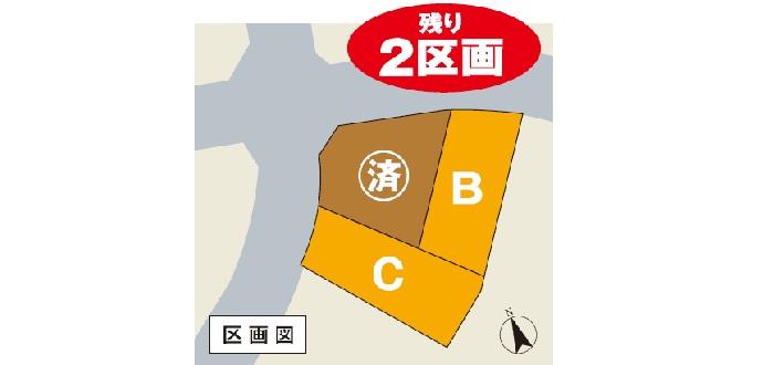 The entire compartment Figure. Kogokita 1-chome compartment view The property B No. land