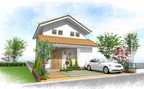 Building plan example (Perth ・ appearance). Building plan example (NO.2) building area 115.09 sq m