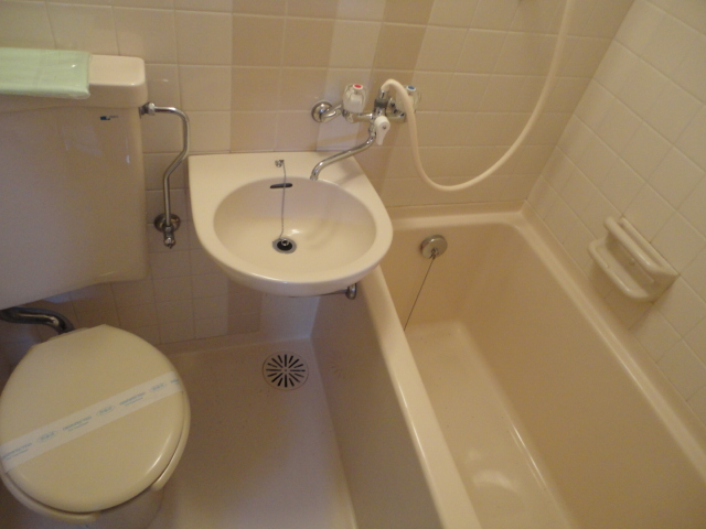 Bath. It is with the unit bus type and toilet.