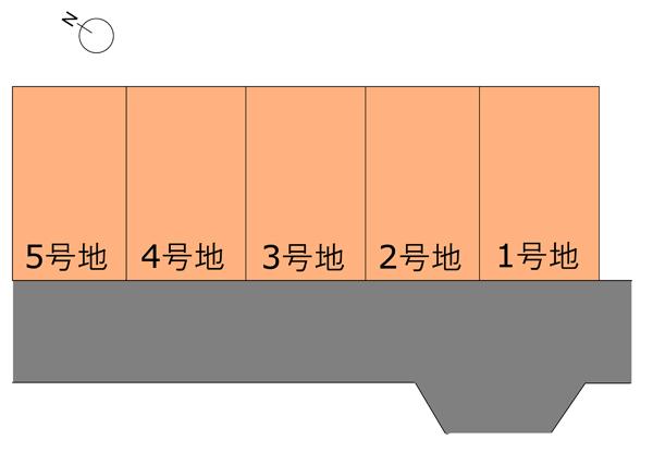 Compartment figure. Land prices -  ※ Compartment Figure