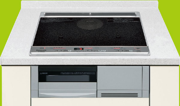 Kitchen.  [IH cooking heater] Simple and without waste. It is an excellent cooker to become eco making delicious daily dishes.