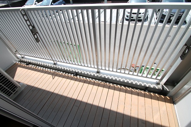Balcony. ※ I have taken from another room.
