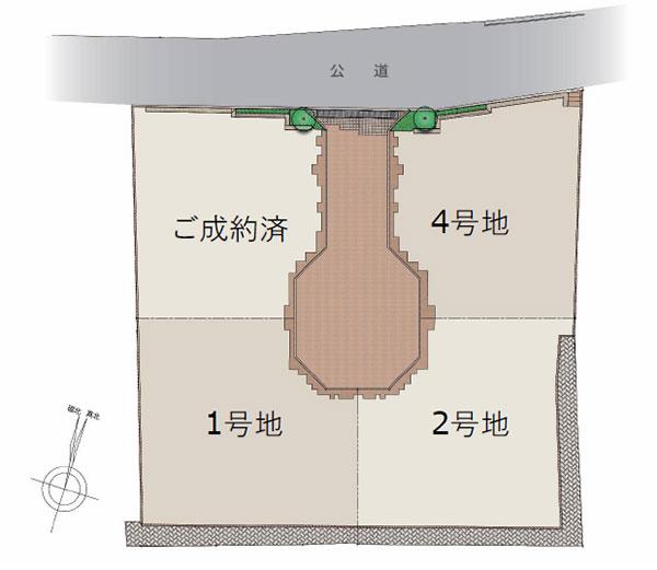 Compartment figure. Land prices -  ※ Compartment Figure
