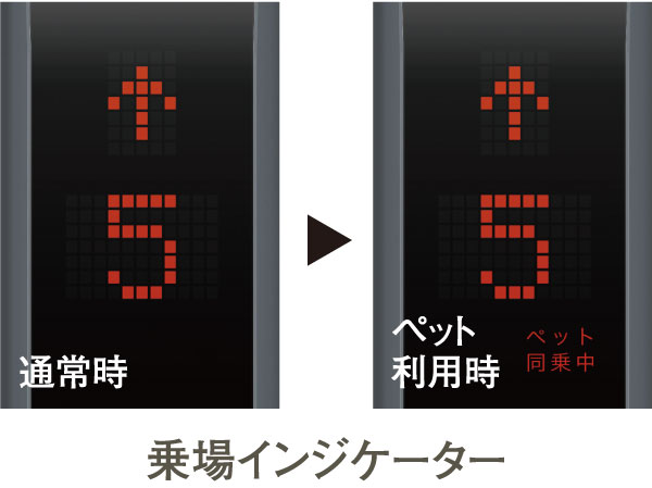 Common utility.  [Pet Friendly Elevator system] If the animal is weak, Or so as not to pet each other ride with, You can view that the pet is riding the elevator hall. (Same specifications)