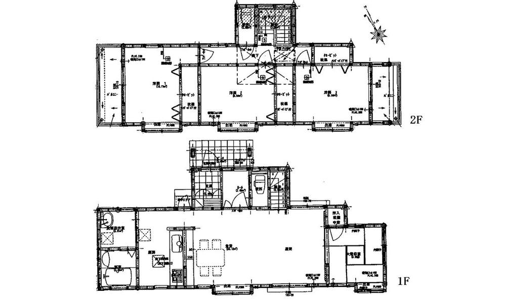 Floor plan. 29,800,000 yen, 4LDK, Land area 176.29 sq m , Building area 103.51 sq m