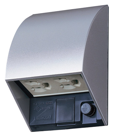 balcony ・ terrace ・ Private garden.  [Waterproof outlet] It was also provided with the outlet to the outdoors, such as a balcony or terrace. You can light up the outdoor space, It is very handy when, for example, enjoy the do-it-yourself.