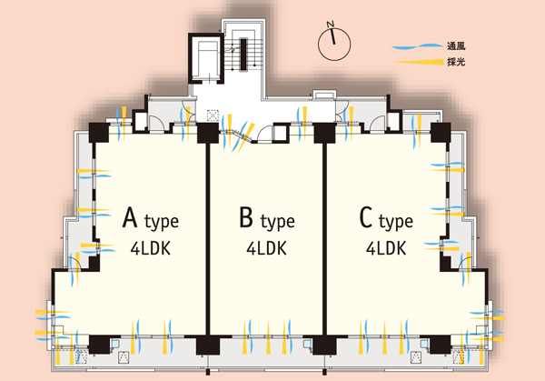Site layout. 1 floor 3 House, About 2 / 3 corner dwelling unit! It has achieved a highly independent, which can ensure the privacy house (the first floor is 2 House)