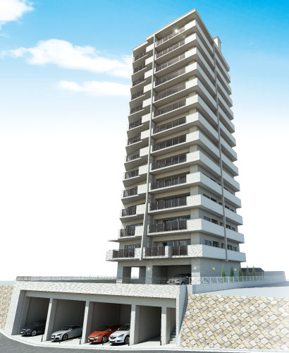 Shared facilities.  [Exterior - Rendering] I was pursuing happiness and joy to live in the apartment. Surpass the residence of detached in developed and safety, Apartment life. By increasing the value of as the housing performance and residence, <Verdi Minaga> has achieved the stage of the high degree of satisfaction living. We will deliver the hopes and dreams that swell to the future of day-to-day life and family.