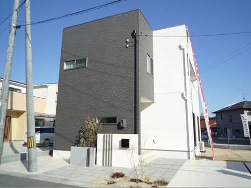 Building plan example (exterior photos). Our construction plan example / Sophie scan Garden Saijo Taguchi Aqua Park Estates subdivision already listing