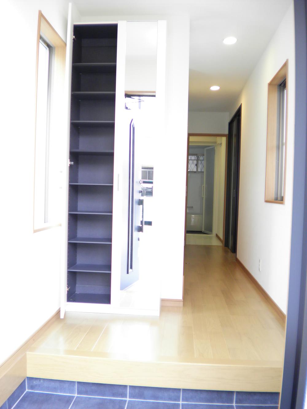 Entrance. Building A ・ Building B common