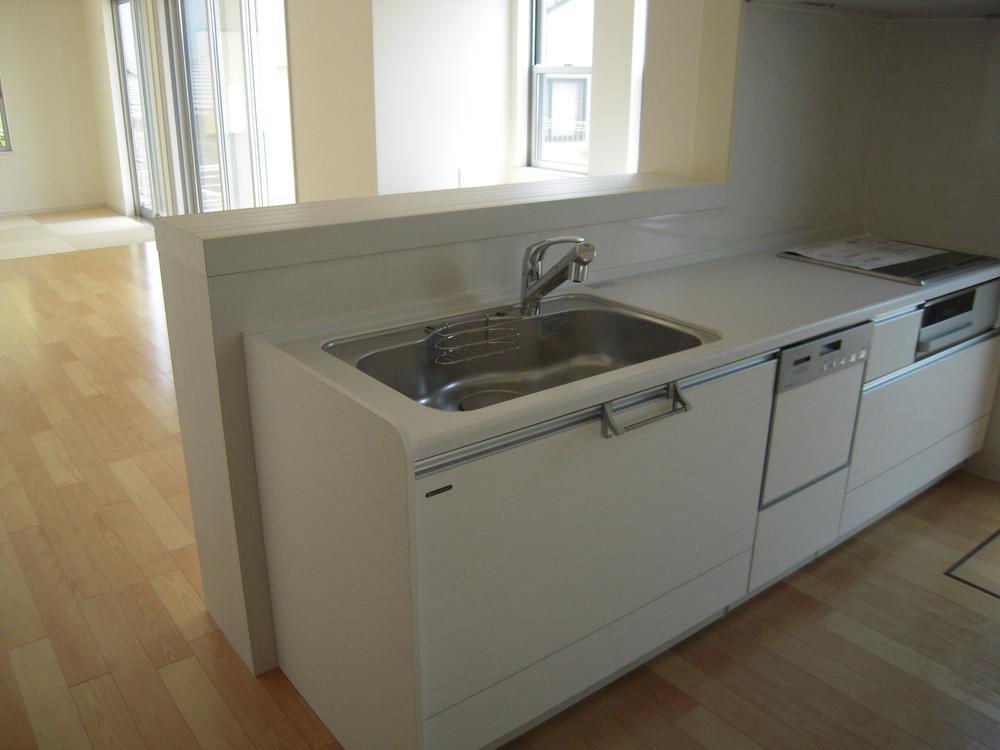 Kitchen. It is clean and white